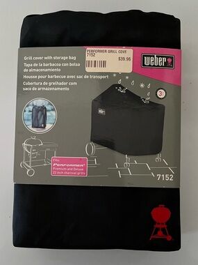 Weber Performer Grill Cover in Black